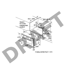 Встраиваеммый духовой шкаф SIEMENS VB011CBR0M IQ100  90*48см, 85л, кнопочное управление, гидролитическая очистка 3,1КВт нержав