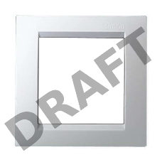 Рамка 1-м Simon15 бел. Simon 1500610-030