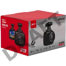 Видеорегистратор ACV GQ120 черный 1080x1920 1080p 120гр. GPCV1167