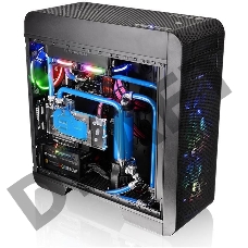 Корпус Thermaltake Core V71 TG (407788) CA-1B6-00F1WN-04 /Black/Win/SECC/Tempered Glass