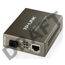 Медиаконвертер TP-Link MC111CS SMB  10/100M RJ45 to 100M single-mode, Full-duplex, up to 20Km