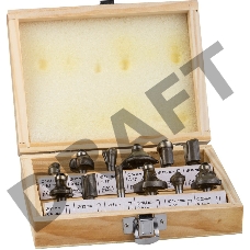 Набор STAYER (2992-H12) Фрезы по дереву, 12шт