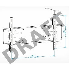 Кронштейн для телевизора Holder PFS-4017 черный 32