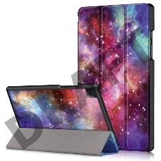 Чехол IT BAGGAGE для планшета SAMSUNG Galaxy Tab A7 10.4 2020 T505/T500/T507 фиолетовый с рисунком ITSSA7104-6