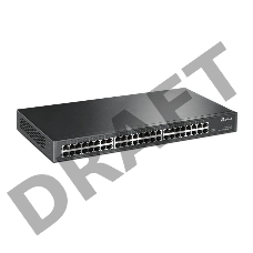 Сетевой коммутатор  TP-Link SMB TL-SG1048 Коммутатор 48-port Gigabit Switch, 1U 19-inch rack-mountable steel case