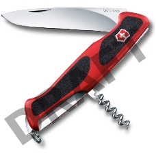 Нож перочинный Victorinox RangerGrip 52 (0.9523.C) 130мм 5функций красный/черный карт.коробка