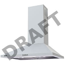 Вытяжка KRONASTEEL BELLA 600 WHITE push button  кухонная