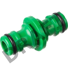 Переходник РОСТОК 426374  Пластмассовый  Для соединения участков поливочного шланга с соединителями