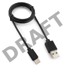 Кабель USB Гарнизон GCC-USB2-AMCM-1M, USB2.0 AM/ USB3.1 Type-C, 1м, пакет