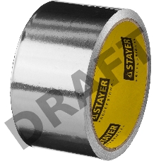 Алюминиевая лента, STAYER Professional 12268-50-10, до 120°С, 50мкм, 50мм х 10м