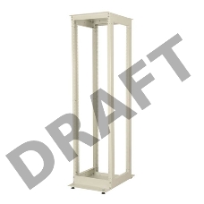 Стойка двухрамная Lande Dynaframe LN-OF42UDD1070-LG 42U 530ммX1070мм 600кг серый