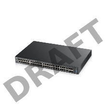 Коммутатор Zyxel XGS2210-52, 48 port Gigabit L2 managed switch, 4x 10G