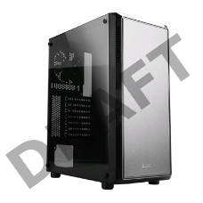 Корпус ZALMAN S4, ATX, BLACK, WINDOW, 1x5.25