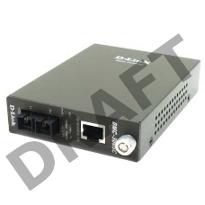 Сетевое оборудование D-Link DMC-300SC/D7A Конвертер 10/100 UTP в 100Мб MM Fiber (2km, SC)