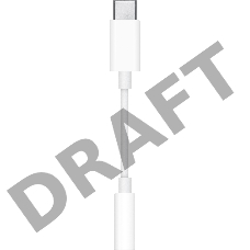Адаптер Apple USB-C to 3.5 mm Headphone Jack Adapter