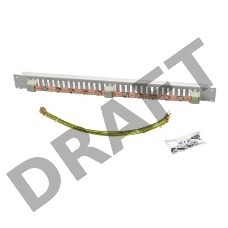 Комплект заземления Lande LN-DGR-TPR-1U10-LG серый (упак.:1шт)