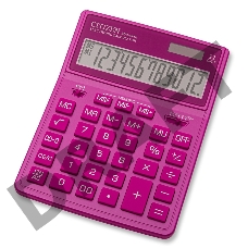Калькулятор бухгалтерский Citizen SDC-444XRPKE розовый 12-разр.