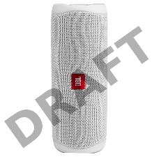 Динамик JBL Портативная акустическая система JBL Flip 5 цвет белый