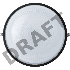 Светильник ЛОН 94 811 NBL-R1-60-E27/BL 1х60Вт E27 IP54 (аналог НПБ 1301 черн. круг 60Вт) Navigator 94811