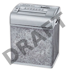 Шредер Fellowes PowerShred Shredmate CRC-37005 (секр.P-4)/фрагменты/4лист./4.5лтр./скобы/пл.карты