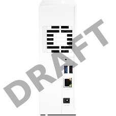 Сетевое хранилище SMB QNAP TS-133 NAS 1 HDD tray. ARM 4-core Cortex-A55 1.8GHz, ram 2 GB (max), 1x1GbE, 1xUSB 2.0 port,1xUSB 3.2 Gen 1