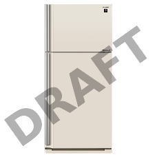 Холодильник Sharp SJ-XE55PMBE / 175 см. No Frost. A+ Бежевый.