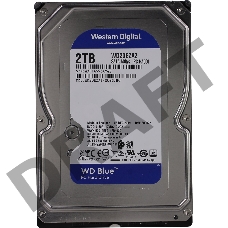 Жесткий диск Western Digital Original SATA-III 2Tb WD20EZAZ Blue (5400rpm) 256Mb 3.5