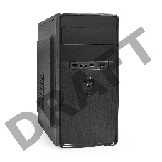 Корпус Minitower ExeGate EX286425RUS BA-309-400W-8 (mATX, БП AA400 с вент. 8см, 2*USB, HD аудио, черный)