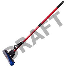 Швабра отжимная Рыжий кот MopP-06 с насадкой ПВА