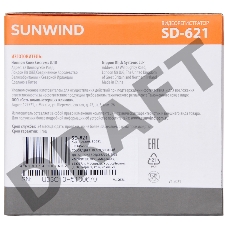 Видеорегистратор SunWind SD-621 черный 2Mpix 1080x1920 1080p 170гр. GPCV1167B