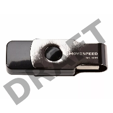 Накопитель USB2.0 8GB Move Speed М4 черный