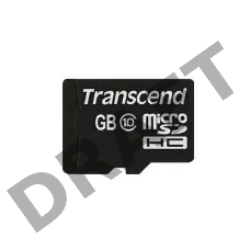 Флэш карта  MicroSDHC 4Gb Transcend TS4GUSDC10 {MicroSDHC Class 10}