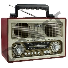 Радиоприемник портативный Сигнал БЗРП РП-312BT черный USB SD