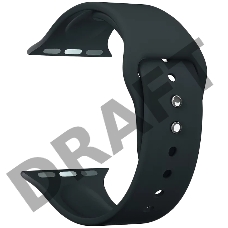 Спортивный силиконовый ремешок Lyambda Altair для Apple Watch 38/40 mm DS-APS08-40-BK Black