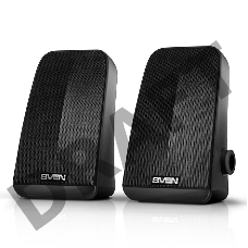 Колонки Sven 380 2.0 черный 6Вт