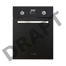 Духовой шкаф LEX EDP 4590 BL Matt Edition  объем 55л, LED таймер, 9 функций, встраиваемый