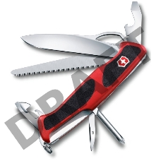 Нож перочинный Victorinox RangerGrip 78 (0.9663.MC) 130мм 12функций красный/черный карт.коробка
