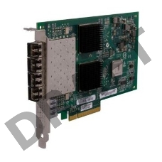 Контроллер QLogic QLE2564L-CK, 8Gb Quad Port FC HBA, x8 PCIe, SR LC multi-mode optic, low profile