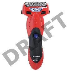 Бритва сетчатая Panasonic ES-SL41R520 реж.эл.:3 питан.:аккум. красный/черный