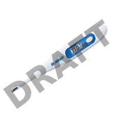 Термометр электронный B.Well WT-03 base белый/синий