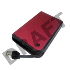 Внешний корпус для HDD AgeStar 3UB2A14 (Red) usb3.0 to 2,5