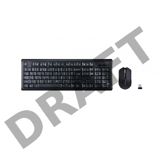Клавиатура + мышь A4 V-Track 4200N клав:черный мышь:черный USB беспроводная