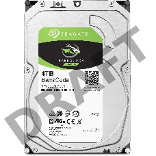Жесткий диск Seagate 4TB 5400RPM SATA 6GB/S 256MB ST4000DM004 SEAGATE Barracuda 3.5