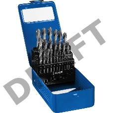 Набор сверл по металлу ЗУБР 29621-H25  25шт d=1 - 13мм Проф-В