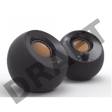 Колонки Creative PEBBLE MF1680 2.0 черный 4.4Вт