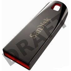 Флеш Диск Sandisk 32Gb Cruzer Force SDCZ71-032G-B35 USB2.0 серебристый/красный