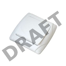 Выключатель 1-кл. СП Маргарита 10А IP20 бел. Universal М0021