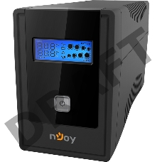 Источник бесперебойного питания nJOY Cadu 650 (эфективная мощьность 360Вт, LCD, ,батарея 7 Ач, 2 евро розетки)