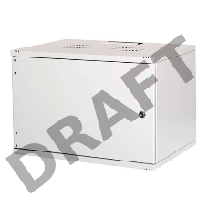 Шкаф коммутационный Lande NetBox Soho (LN-SH07U5430-LG-F0-2) настенный 7U 540x300мм пер.дв.металл задн.дв.стал.лист несъемн.бок.пан. направл.под закл.гайки 80кг серый IP20 сталь