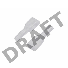 Изолятор для плоской клеммы  (L - 26 мм) REXANT